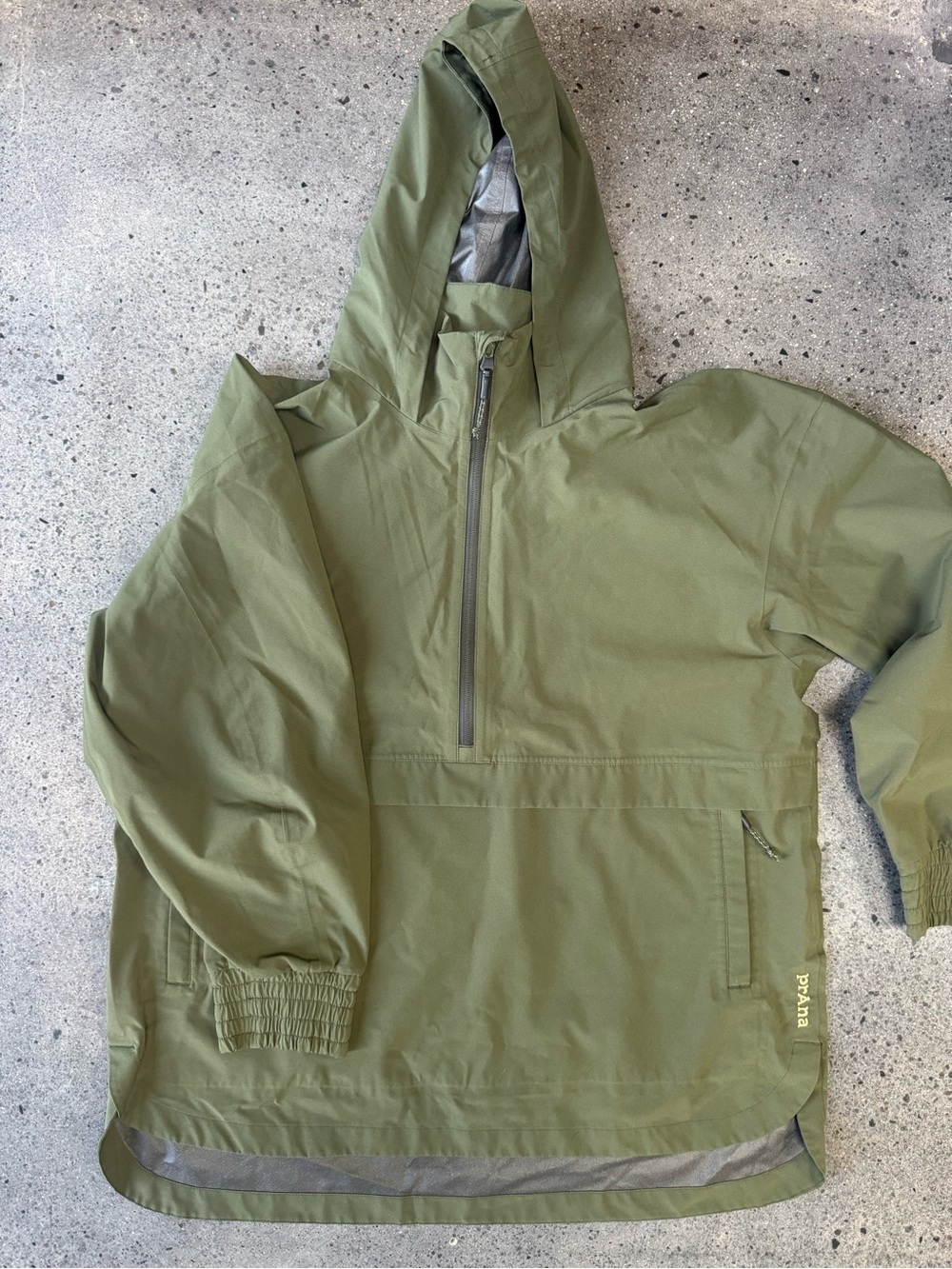 Prana Olive Hooded Anorak Jacket